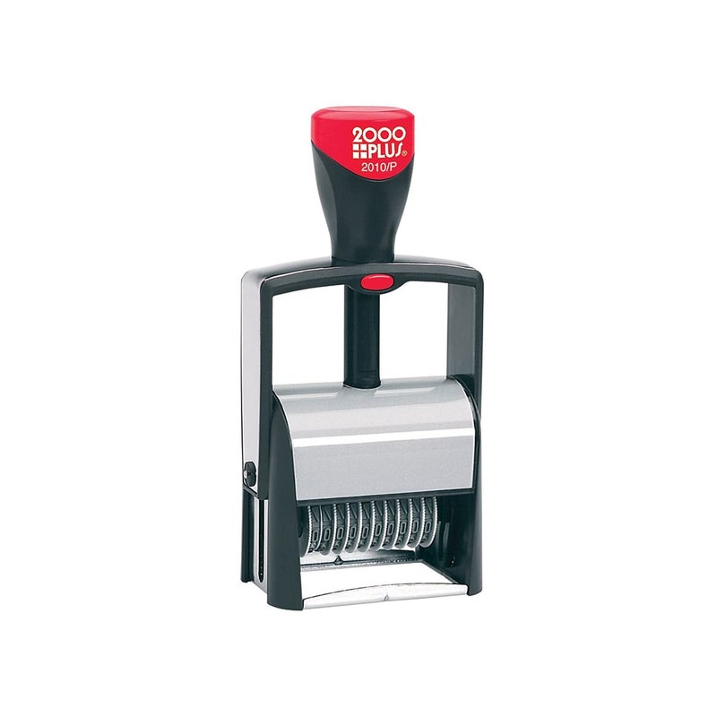 2000 Plus Classic Line 2010/P Numbering Machine, inch 10-Band-inch, Black Ink (011236) - Image 2